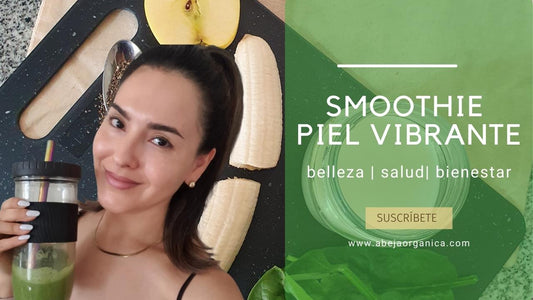 Smoothie Piel Vibrante ¡Nutre tu piel también de adentro hacia afuera!